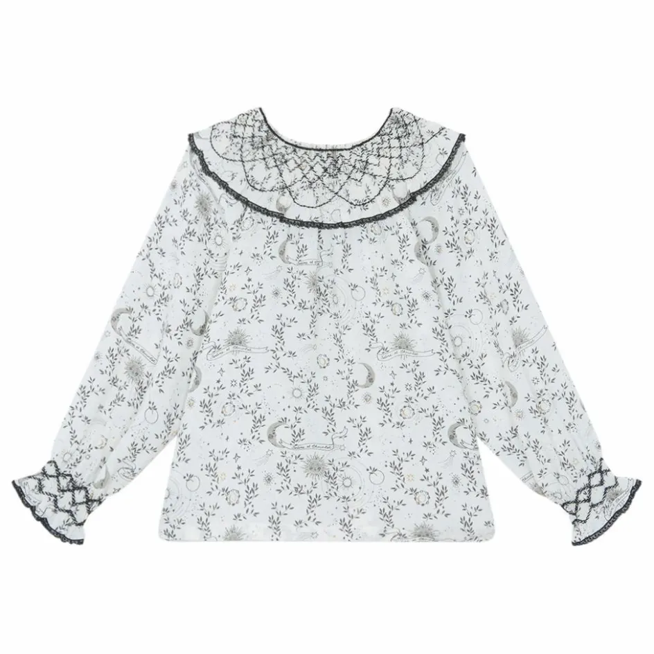 New Blouse Col Smocké | Enfant Blouses, T-Shirts