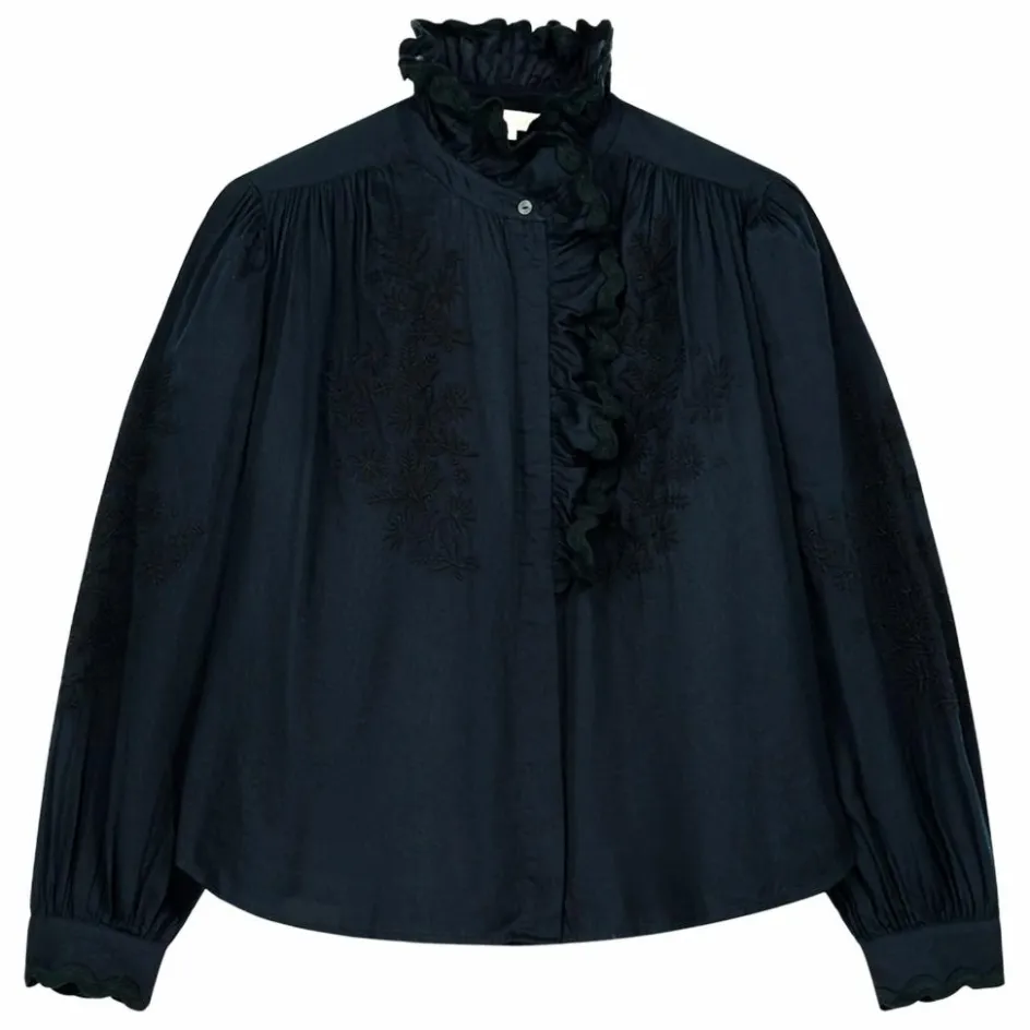 Femme Louise Misha Blouses, Chemises*Blouse Cora Voile de Coton Bio - Collection Femme |