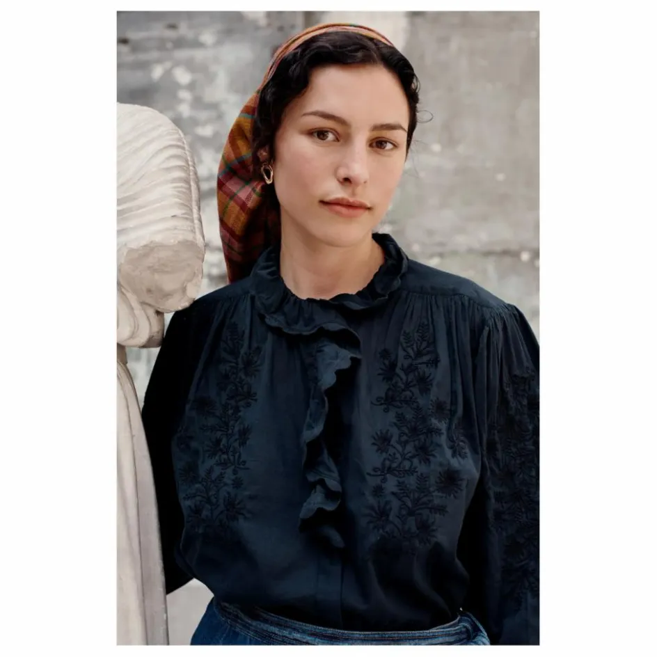 Femme Louise Misha Blouses, Chemises*Blouse Cora Voile de Coton Bio - Collection Femme |