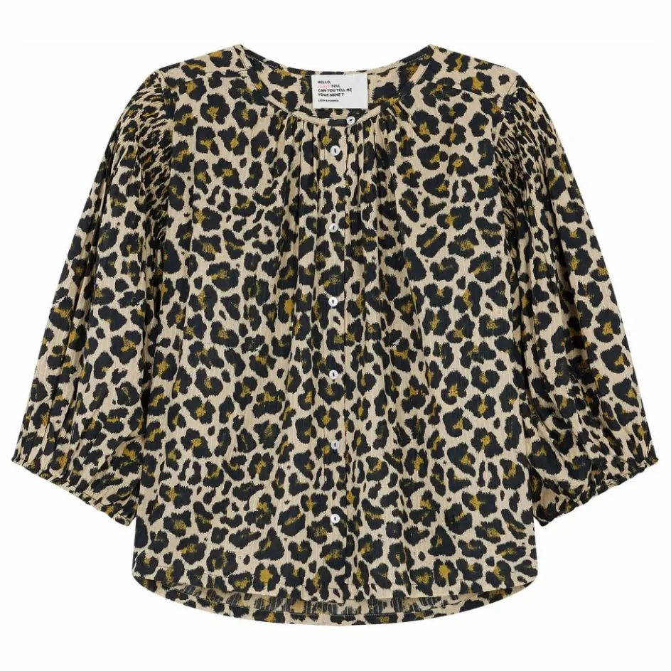 Femme Leon & Harper Blouses, Chemises*Blouse Corso Léopard Coton Bio |