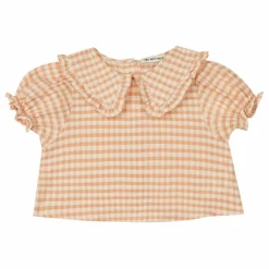 the new society Blouses, T-Shirts*Blouse Coton Bio à Carreaux Petra |