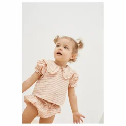 the new society Blouses, T-Shirts*Blouse Coton Bio à Carreaux Petra |