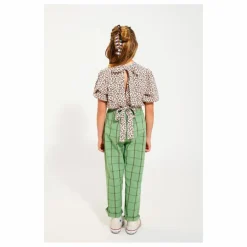 Enfant Piupiuchick Blouses, T-Shirts|Blouses, T-Shirts*Blouse Crop Léopard Coton Bio |