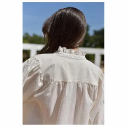 Outlet Marlot Paris Blouse Dahlia Seersucker - Collection Femme | Ecru
