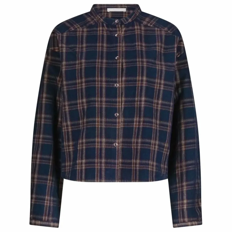 New Blouse Dean Carreaux | Femme Blouses, Chemises