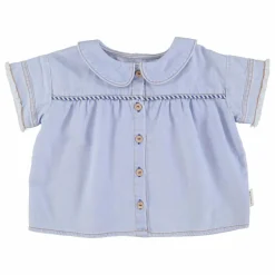 Outlet Piupiuchick Blouse Denim | Bleu jean