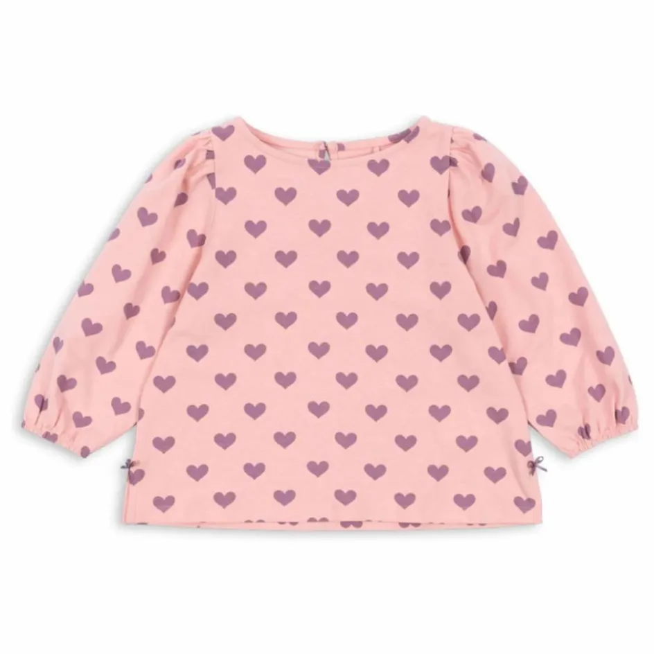 Online Konges Sløjd Blouse Drey Cœurs Coton Bio | Rose