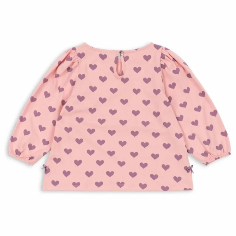 Online Konges Sløjd Blouse Drey Cœurs Coton Bio | Rose