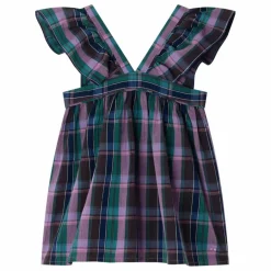 Outlet Blouse Elea Carreaux Coton Bio | Enfant Blouses, T-Shirts|Blouses, T-Shirts