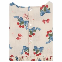 Konges Sløjd Blouse Elin Noeuds Coton Bio | Beige
