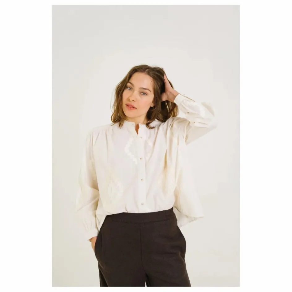 Blouse Ella Astra Brodée | Femme Blouses, Chemises