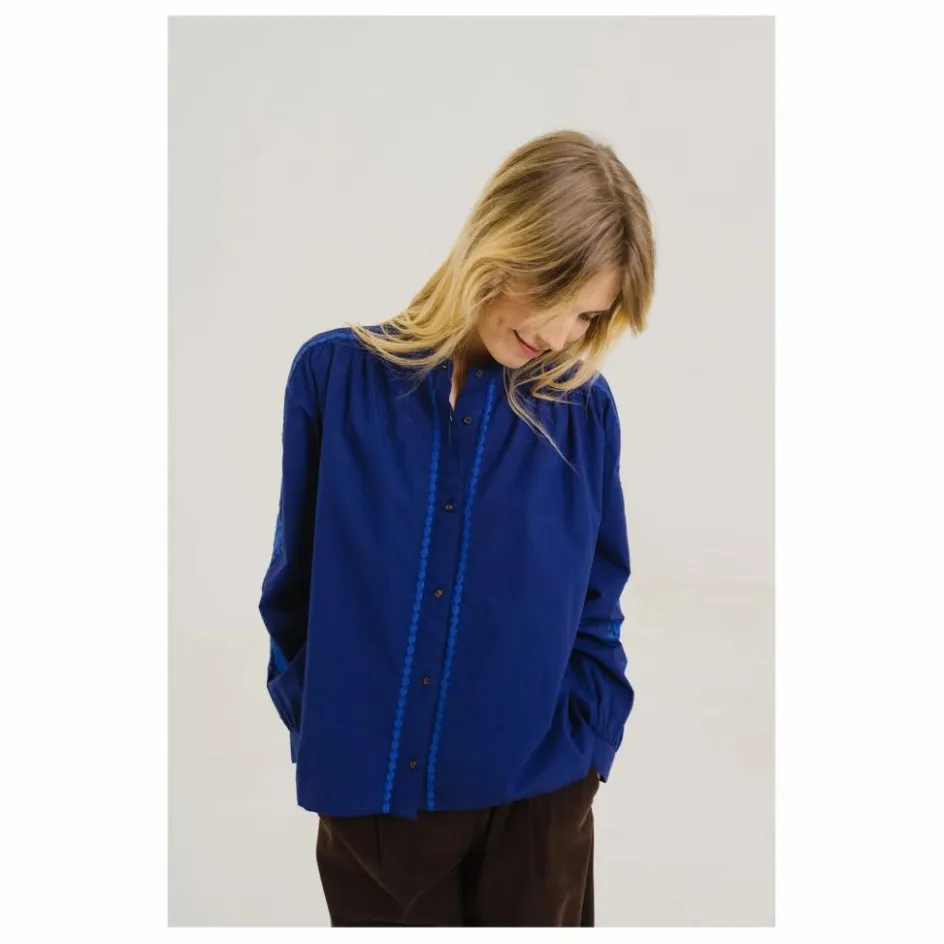 Sacrécoeur Blouse Ella Calypso Brodée ||Femme Blouses, Chemises