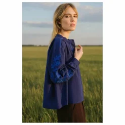 Sacrécoeur Blouse Ella Calypso Brodée ||Femme Blouses, Chemises