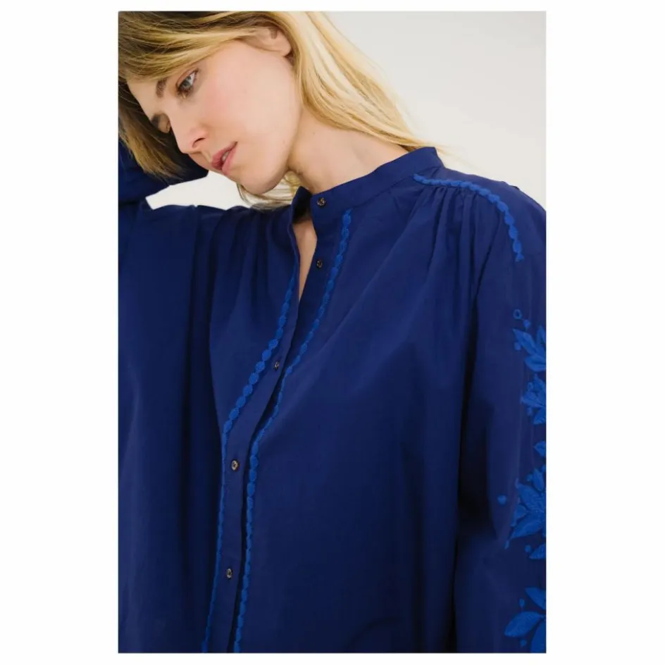 Sacrécoeur Blouse Ella Calypso Brodée ||Femme Blouses, Chemises