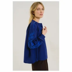 Sacrécoeur Blouse Ella Calypso Brodée ||Femme Blouses, Chemises