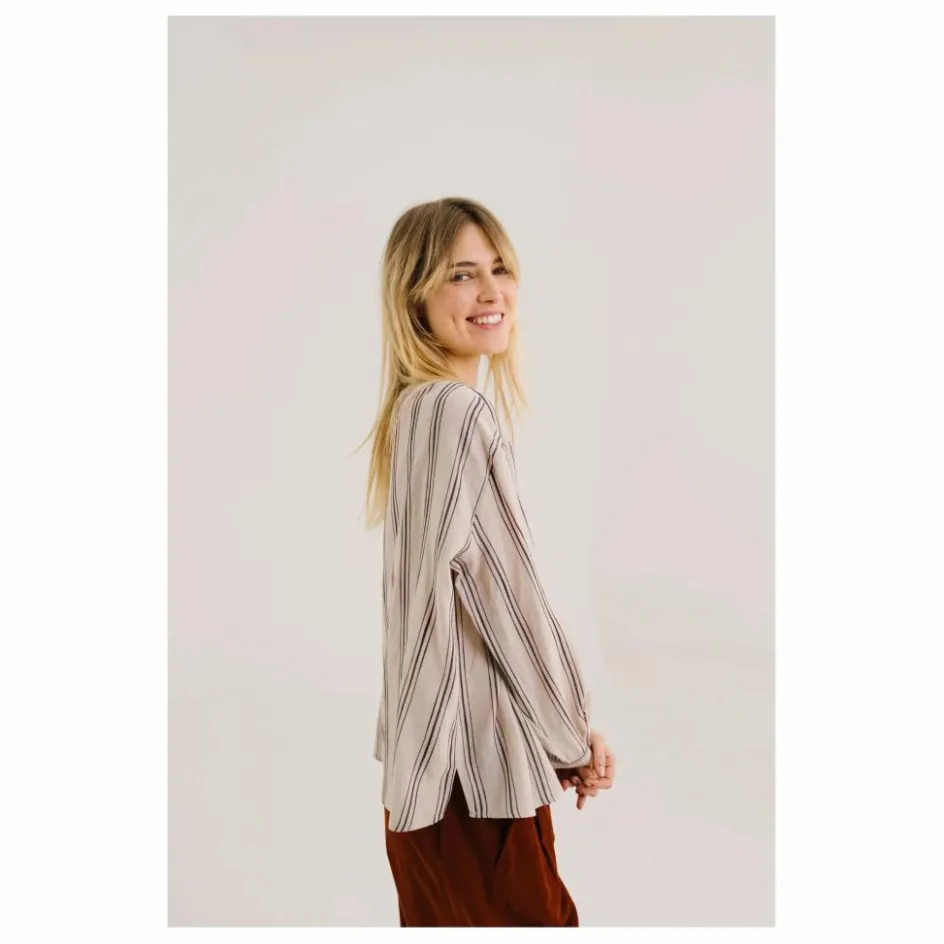 Hot Blouse Ella Canyon Rayée | Femme Blouses, Chemises