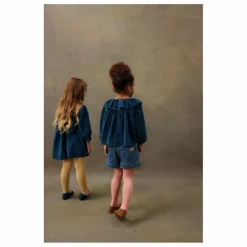 Online Louise Misha Blouse Eneila Coton Bio | Bleu jean