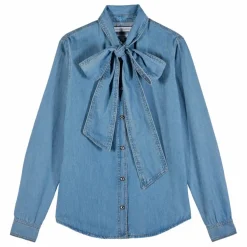 Clearance Maria de la Orden Blouse Fairy Denim | Light Blue