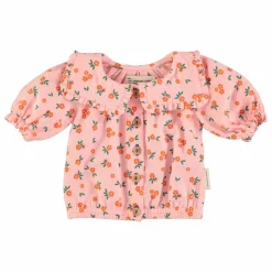 Enfant Piupiuchick Blouses, T-Shirts|Blouses, T-Shirts*Blouse Fleuri Coton Bio |