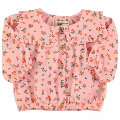 Enfant Piupiuchick Blouses, T-Shirts|Blouses, T-Shirts*Blouse Fleuri Coton Bio |