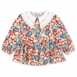 Blouse Fleurie Coton Bio | Enfant Blouses, T-Shirts|Blouses, T-Shirts