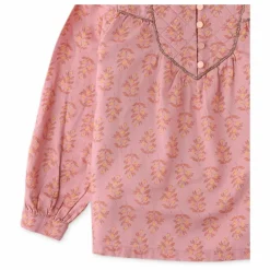 Outlet Gingersnaps Blouse Fleurs Lurex | Rose