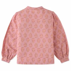 Outlet Gingersnaps Blouse Fleurs Lurex | Rose