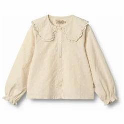 Wheat Blouse Flora Col Claudine Coton Bio ||Enfant Blouses, T-Shirts