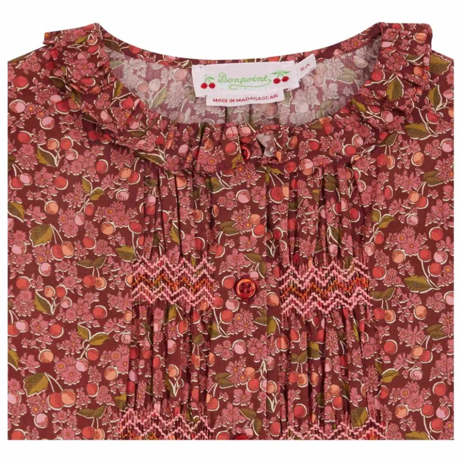 Bonpoint Blouse Gentille Liberty Coton Bio ||Enfant Blouses, T-Shirts