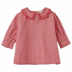 Caramel Blouse Harper Vichy | Rouge