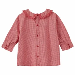 Caramel Blouse Harper Vichy | Rouge