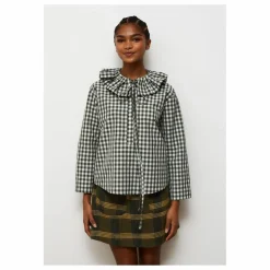 Dr Bloom Blouse Heidi Carreaux ||Femme Blouses, Chemises