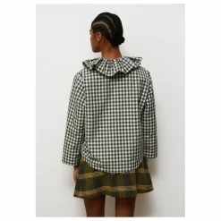 Dr Bloom Blouse Heidi Carreaux ||Femme Blouses, Chemises