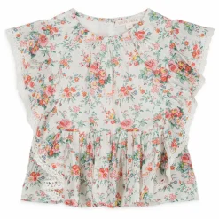 Clearance Louise Misha Blouse Inès Coton Bio | Crème