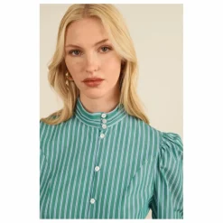 Femme Maria de la Orden Blouses, Chemises*Blouse Iza Rayée |