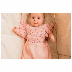 Louis Louise Blouse Jasmin Fleurie Lurex ||Enfant Blouses, T-Shirts