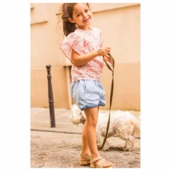 Louis Louise Blouse Jasmin Fleurie Lurex ||Enfant Blouses, T-Shirts
