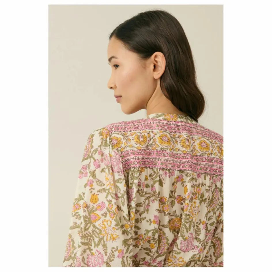Louise Misha Blouse Jeanne Coton Bio - Collection Femme | Crème