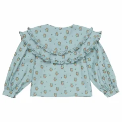 the new society Blouse Jimena Fleurs || Blouses, T-Shirts