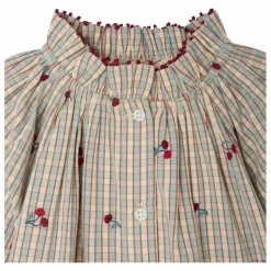Enfant Bonpoint Blouses, T-Shirts*Blouse Jordana Carreaux Coton Bio |
