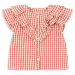 Konges Sløjd Blouse Kim Volant Coton Bio ||Enfant Blouses, T-Shirts|Blouses, T-Shirts