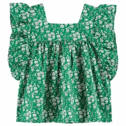Online Emile et Ida Blouse Liberty | Vert