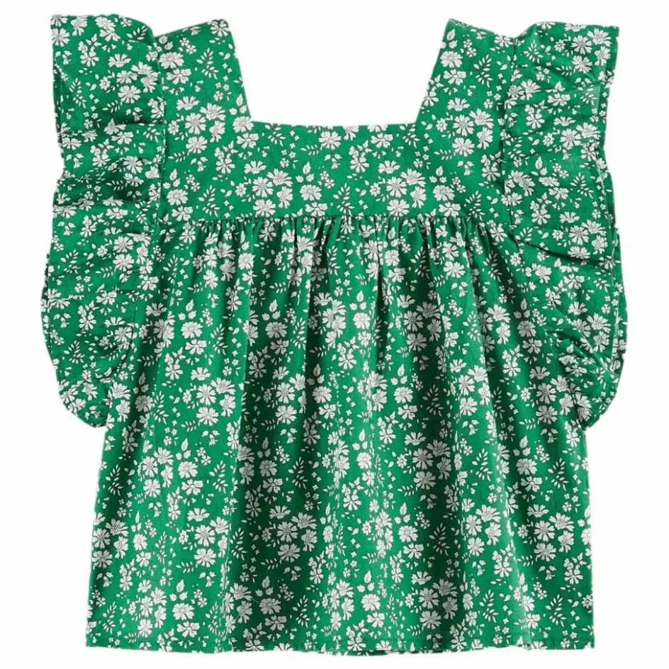 Online Emile et Ida Blouse Liberty | Vert