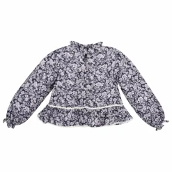 Enfant the new society Blouses, T-Shirts|Blouses, T-Shirts*Blouse Lilth Double Gaze de Coton Fleurie |