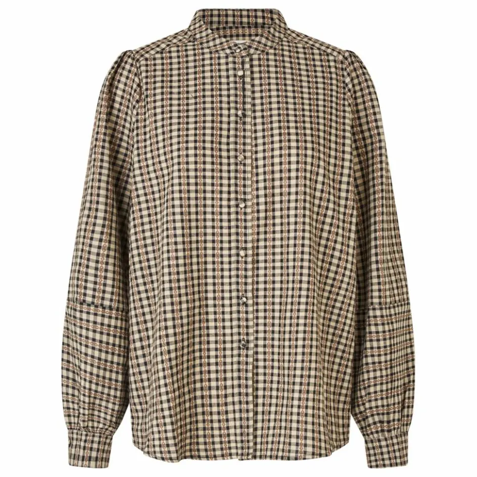 Femme Lollys Laundry Blouses, Chemises*Blouse Lina Carreaux |
