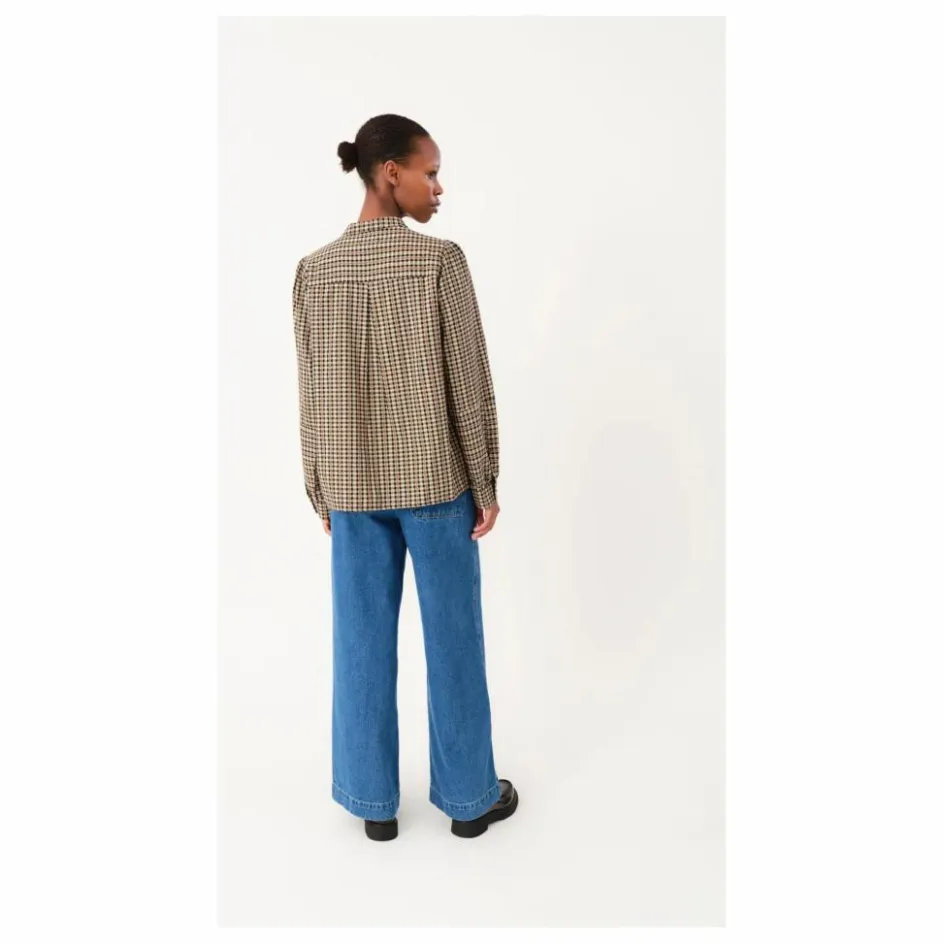 Femme Lollys Laundry Blouses, Chemises*Blouse Lina Carreaux |