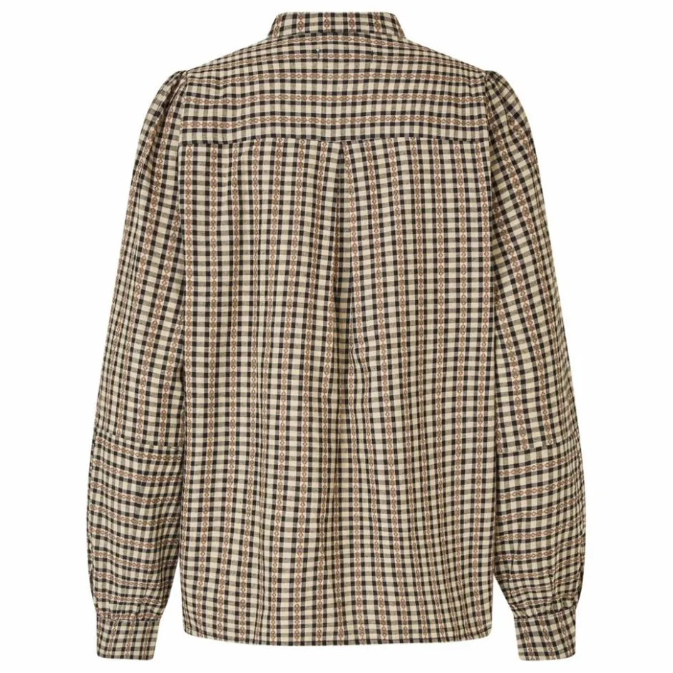 Femme Lollys Laundry Blouses, Chemises*Blouse Lina Carreaux |
