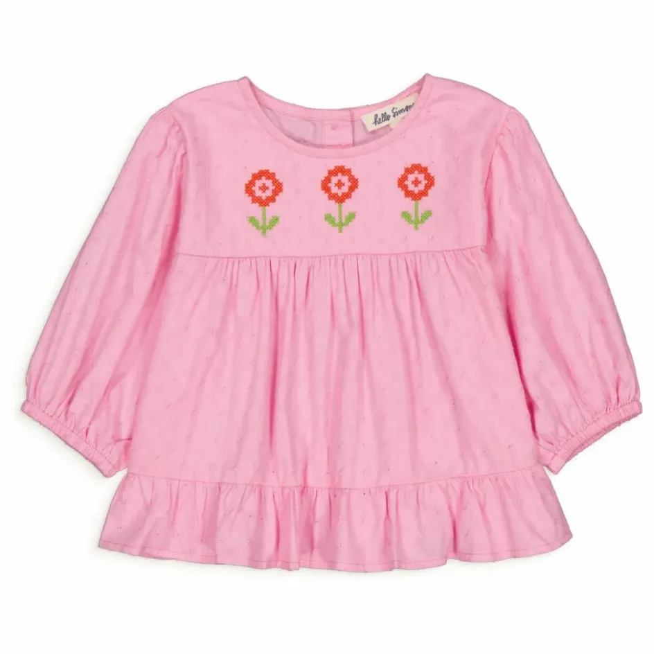 Best Hello Simone Blouse Lisette Brodée | Rose