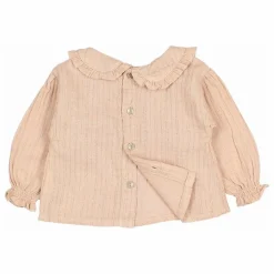 Búho Blouse Lurex Coton Bio | Rose