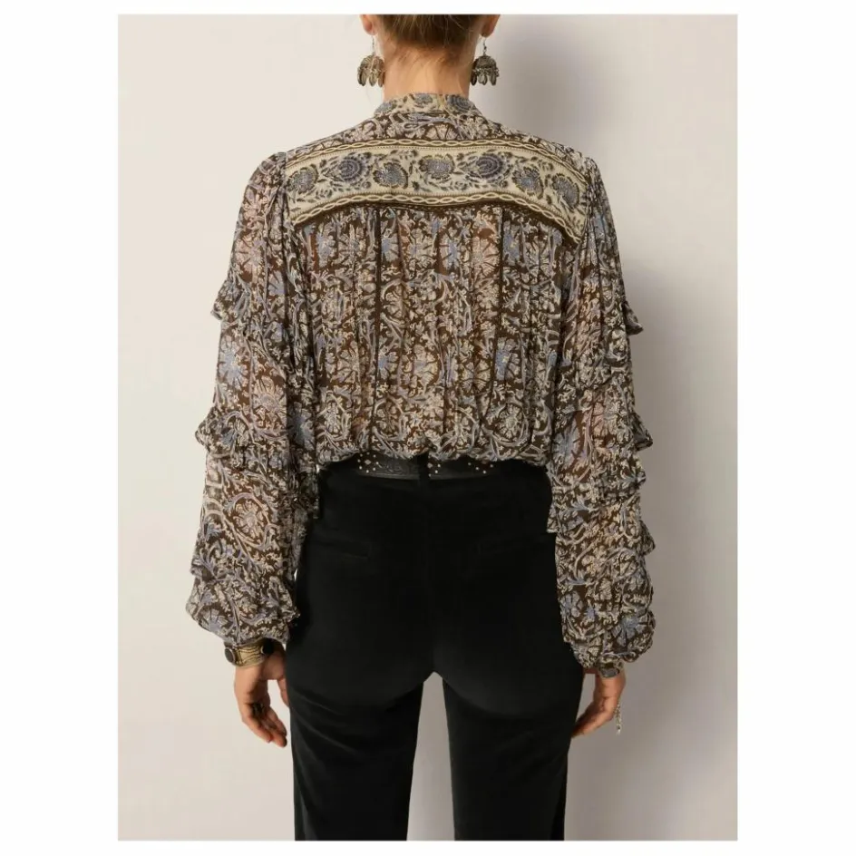 Hot Blouse Madurai Camilla | Femme Blouses, Chemises